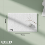 Small Hand Towel, 50x70 cm, 220 Grams, 100% Cotton, White