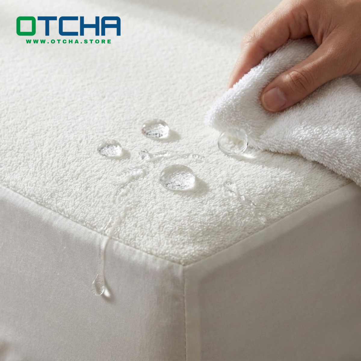 ⁦WaterProof Mattress Protector⁩ - الصورة ⁦2⁩