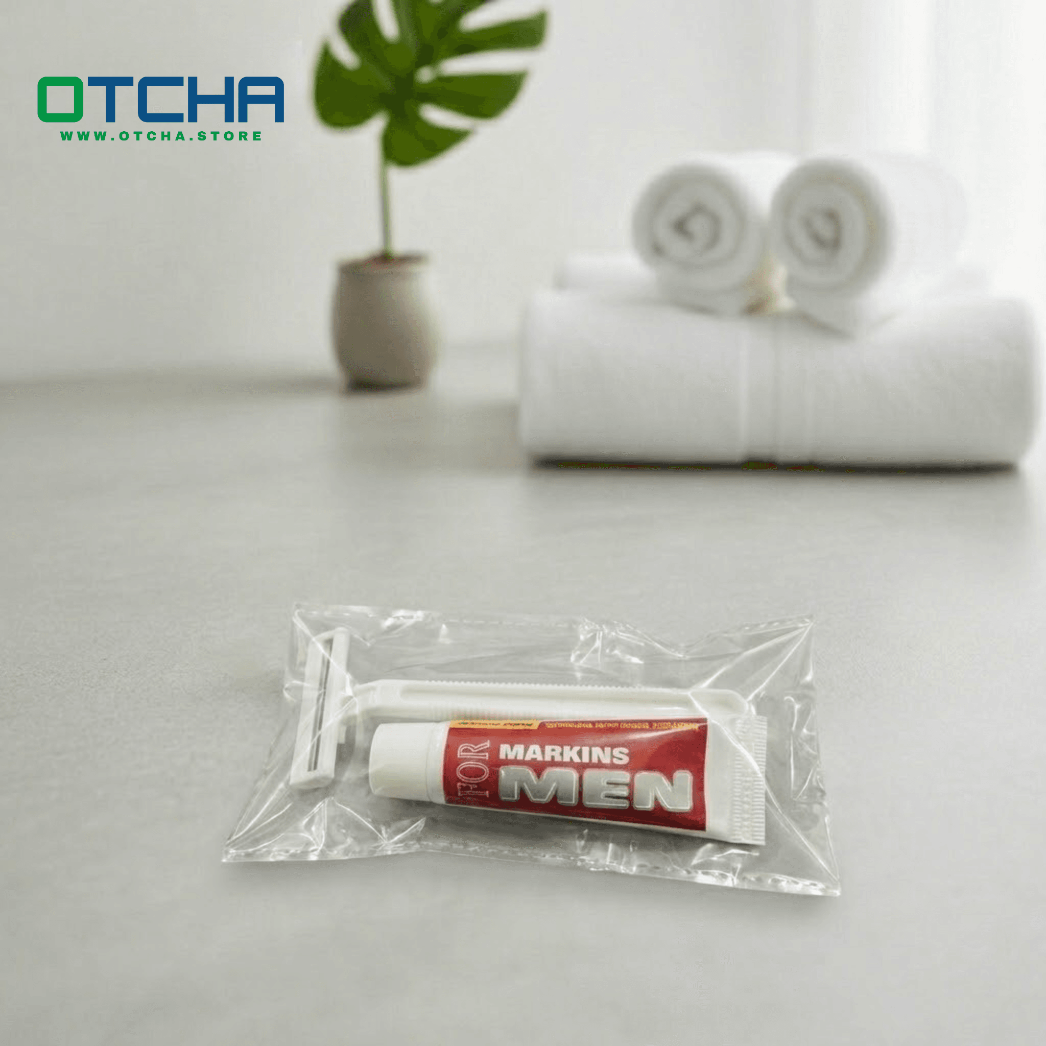 36 Disposable Shaving Kit (Twin Blade Razor + 10ml Shaving Cream) - Image 1