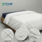 Duvet cover ONLY Plain White Color