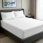 White Plain flat Sheet Set with 2 Pillowcases
