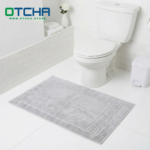 Bath Mat, 50×70 cm, 300 Grams, 100% Cotton, Gray